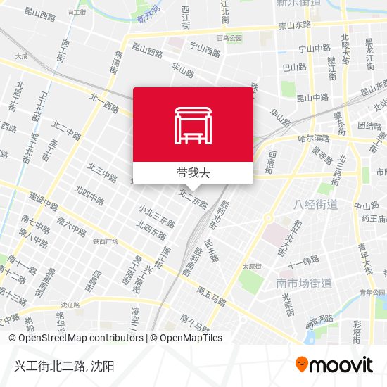 兴工街北二路地图