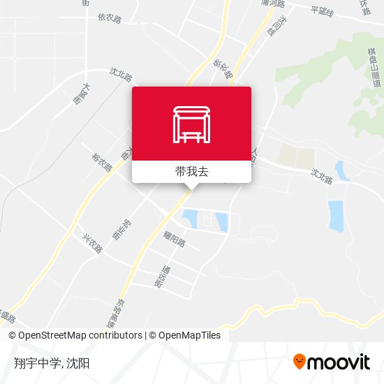 翔宇中学地图