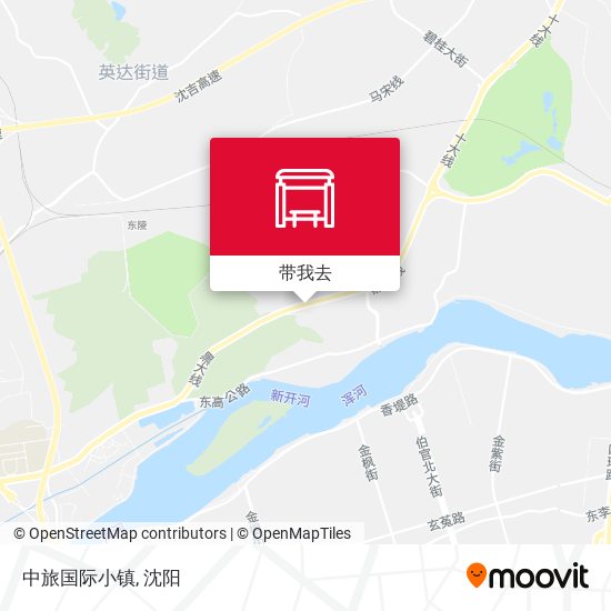 中旅国际小镇地图