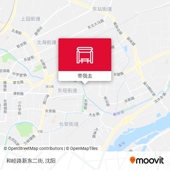 和睦路新东二街地图