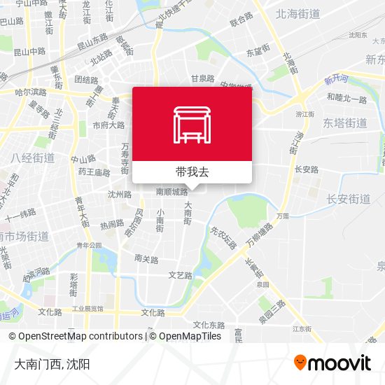 大南门西地图