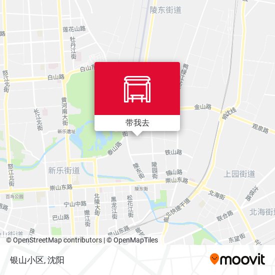 银山小区地图