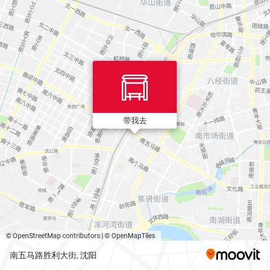 南五马路胜利大街地图