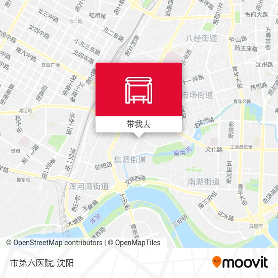 市第六医院地图
