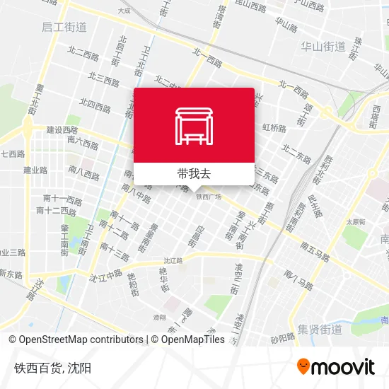 铁西百货地图