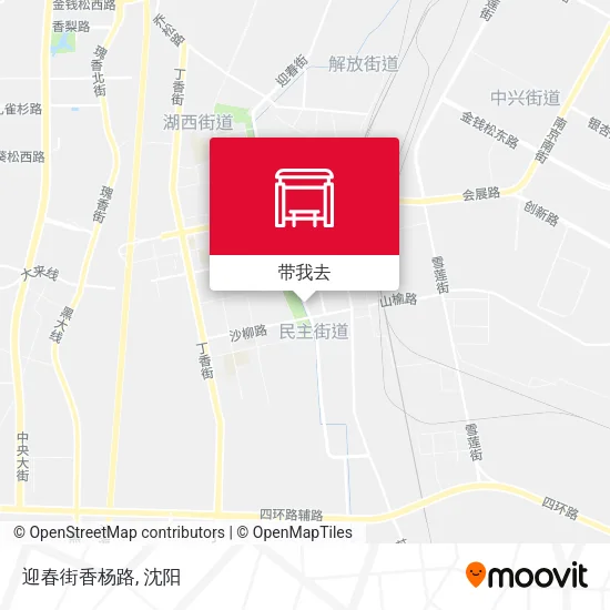 迎春街香杨路地图