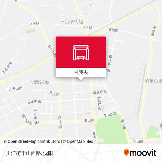 川江街千山西路地图
