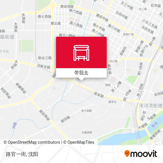 路官一街地图