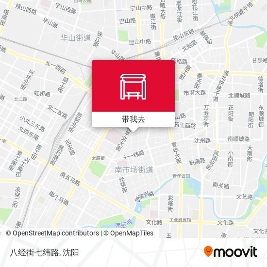 八经街七纬路地图