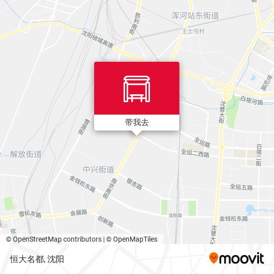 恒大名都地图