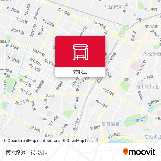 南六路兴工街地图