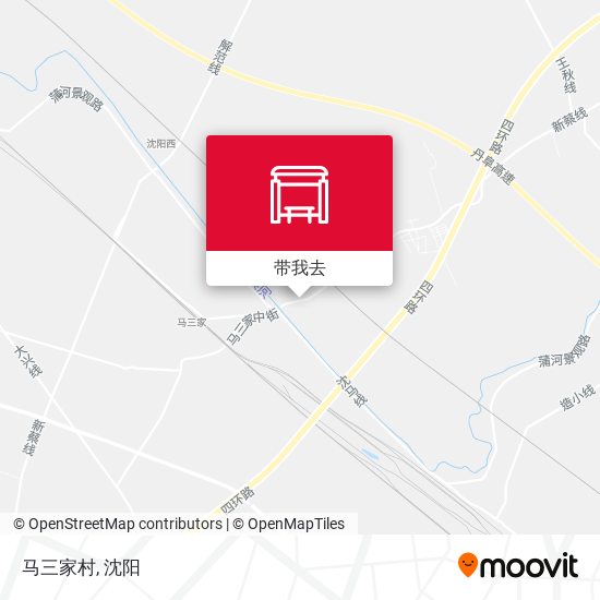 马三家村地图