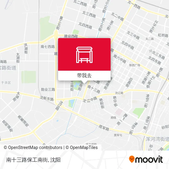 南十三路保工南街地图
