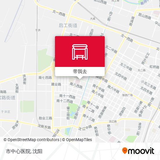 市中心医院地图