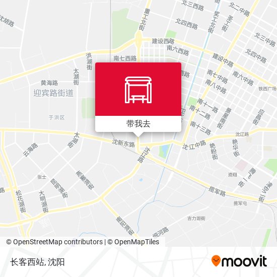 长客西站地图