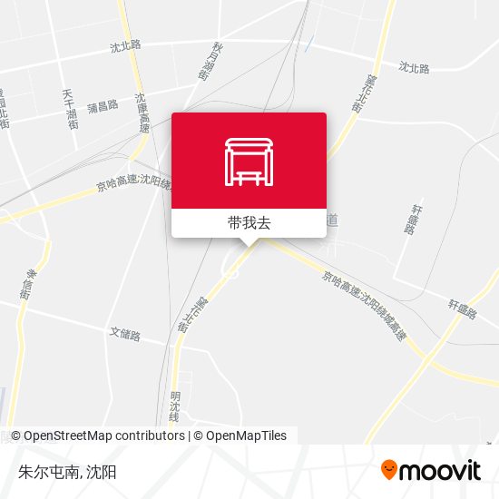 朱尔屯南地图