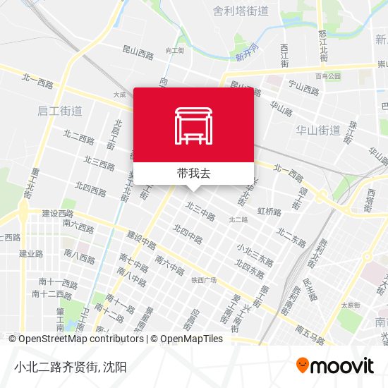 小北二路齐贤街地图