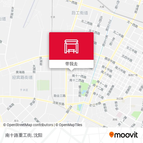 南十路重工街地图