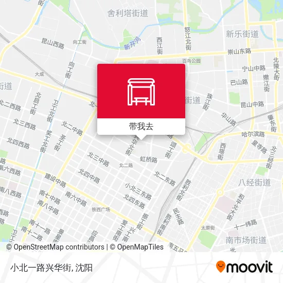 小北一路兴华街地图