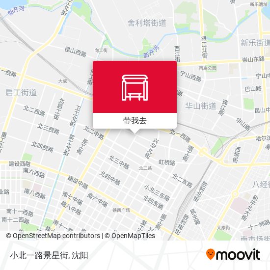 小北一路景星街地图