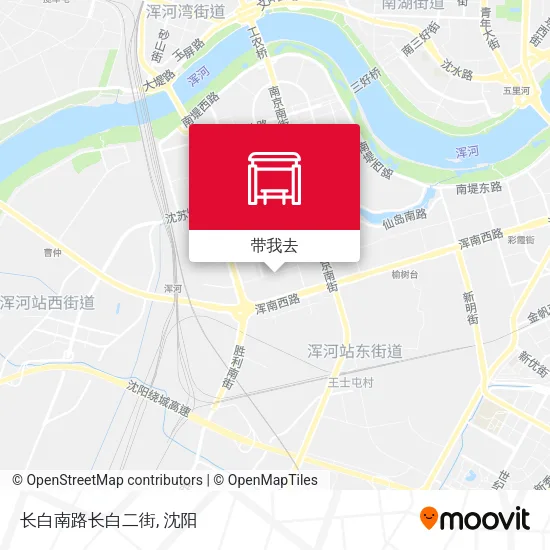长白南路长白二街地图
