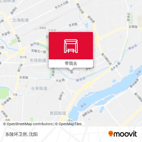 东陵环卫所地图