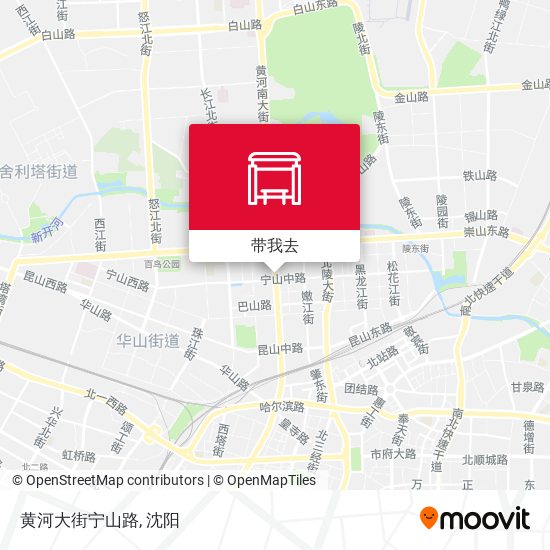 黄河大街宁山路地图