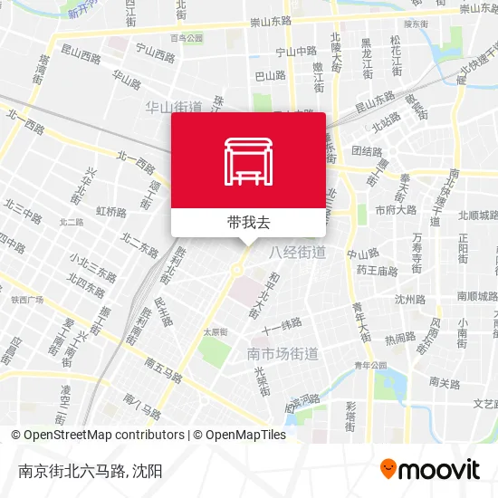 南京街北六马路地图