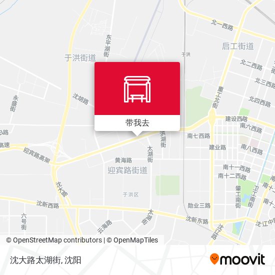 沈大路太湖街地图