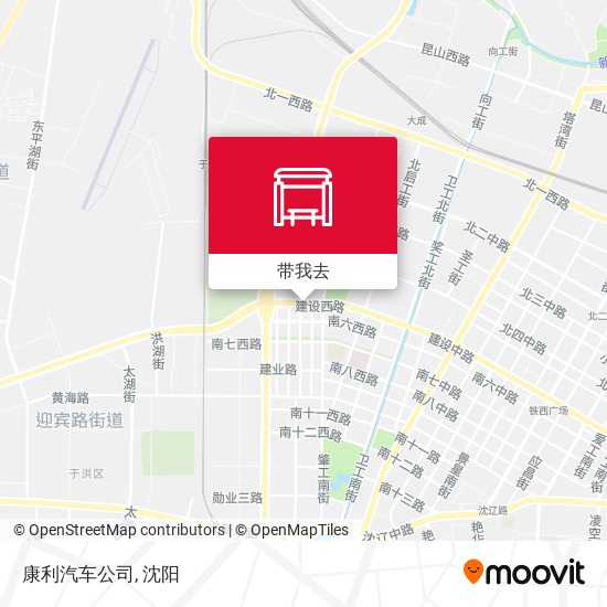康利汽车公司地图