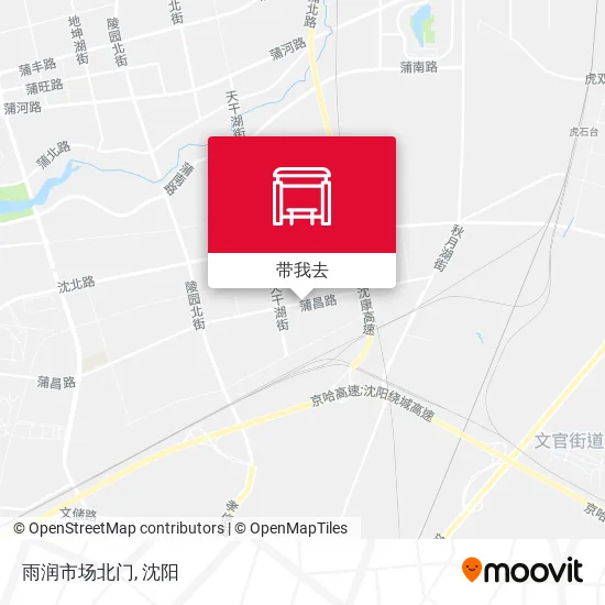 雨润市场北门地图