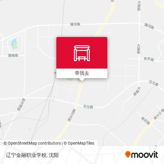 辽宁金融职业学校地图