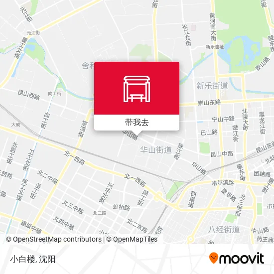 小白楼地图