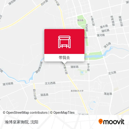 瀚博皇家御院地图