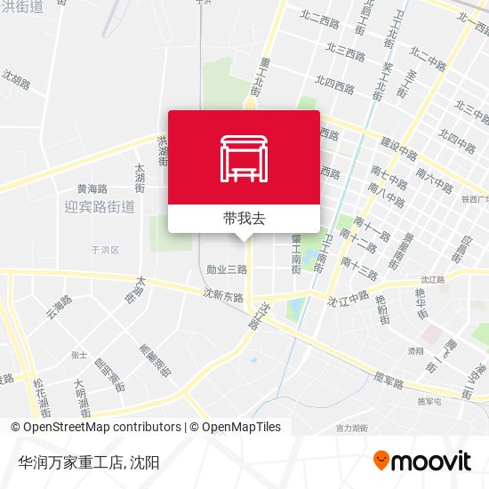 华润万家重工店地图