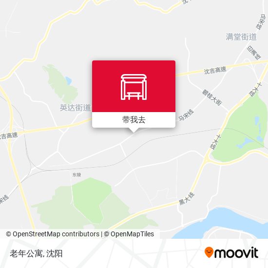 老年公寓地图