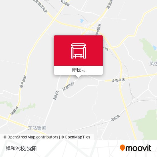 祥和汽校地图