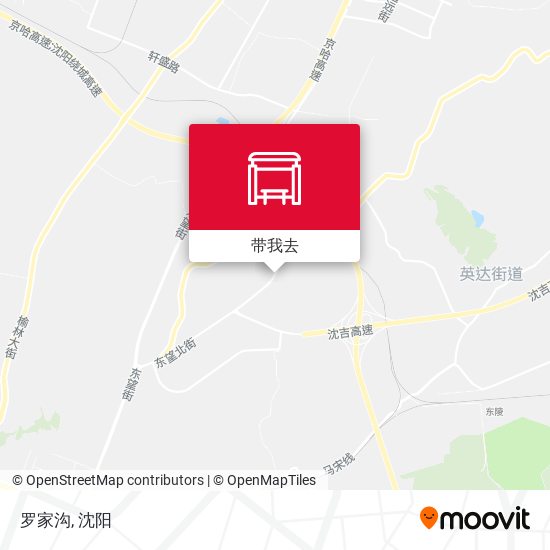 罗家沟地图