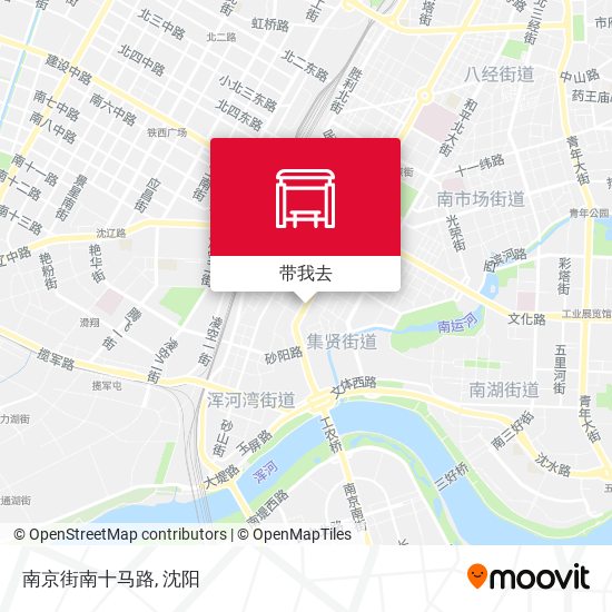 南京街南十马路地图