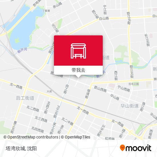 塔湾欣城地图