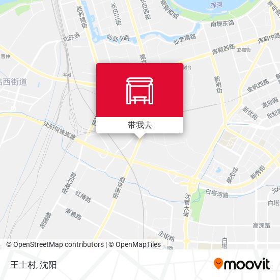 王士村地图