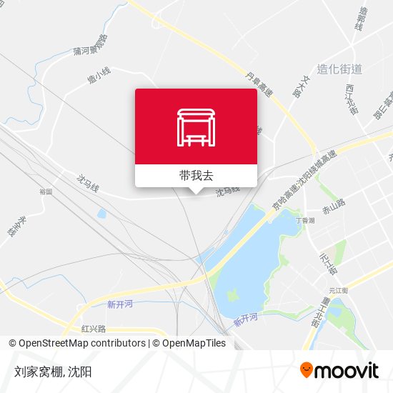 刘家窝棚地图