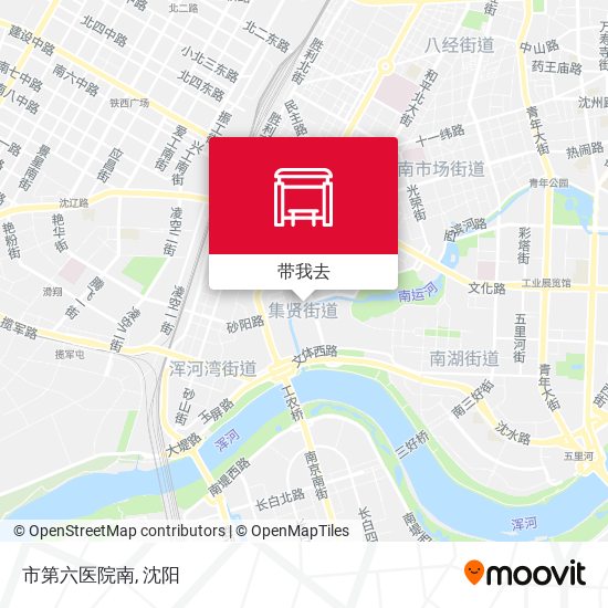 市第六医院南地图