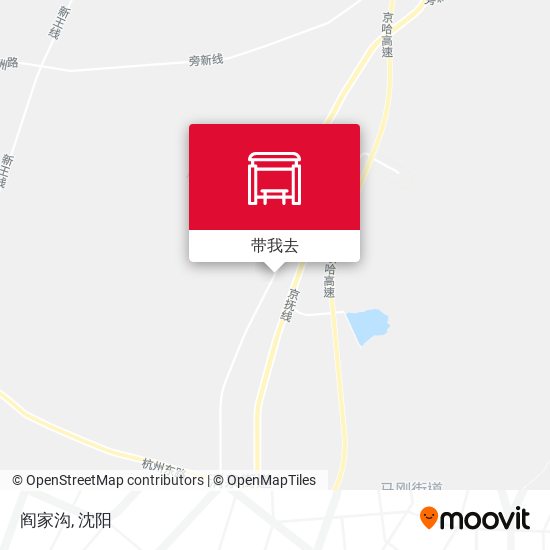 阎家沟地图