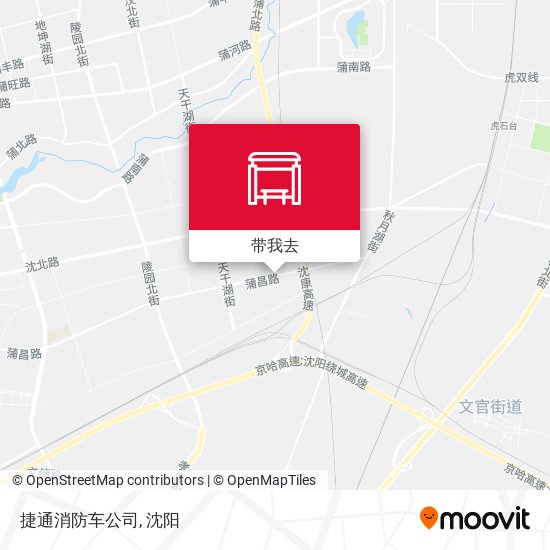 捷通消防车公司地图