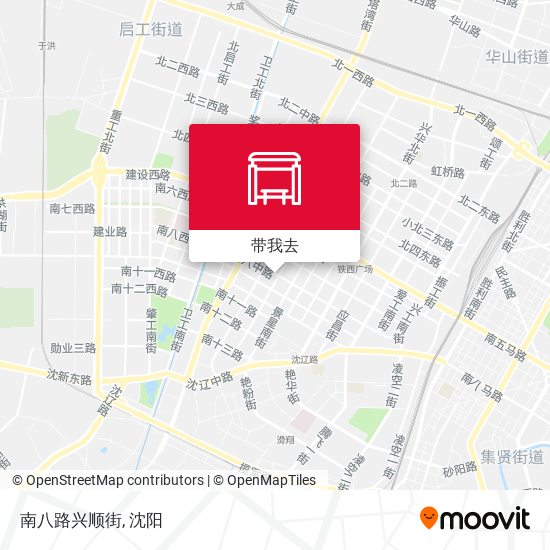 南八路兴顺街地图