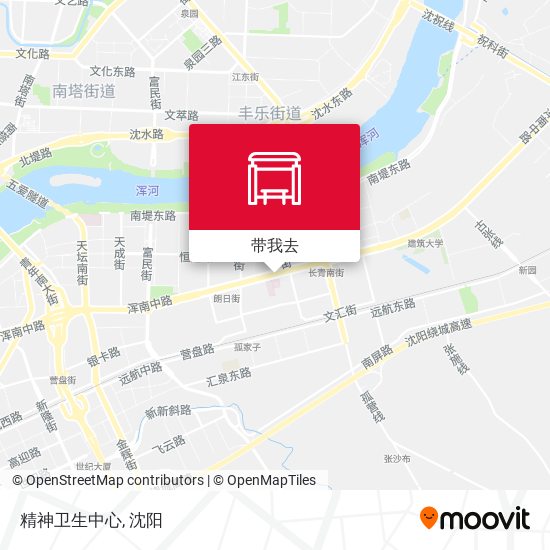 精神卫生中心地图