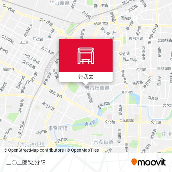 二〇二医院地图