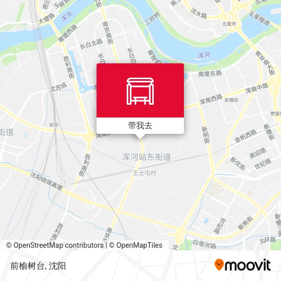 前榆树台地图