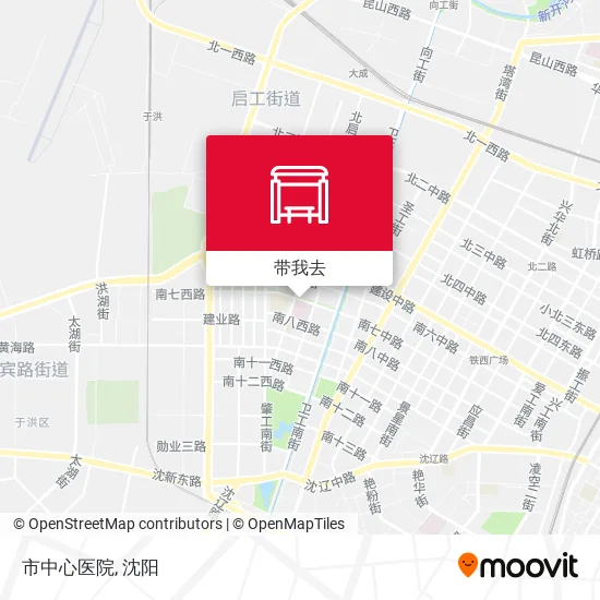 市中心医院地图